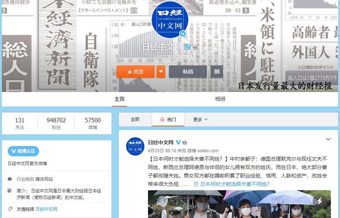 日经中文网